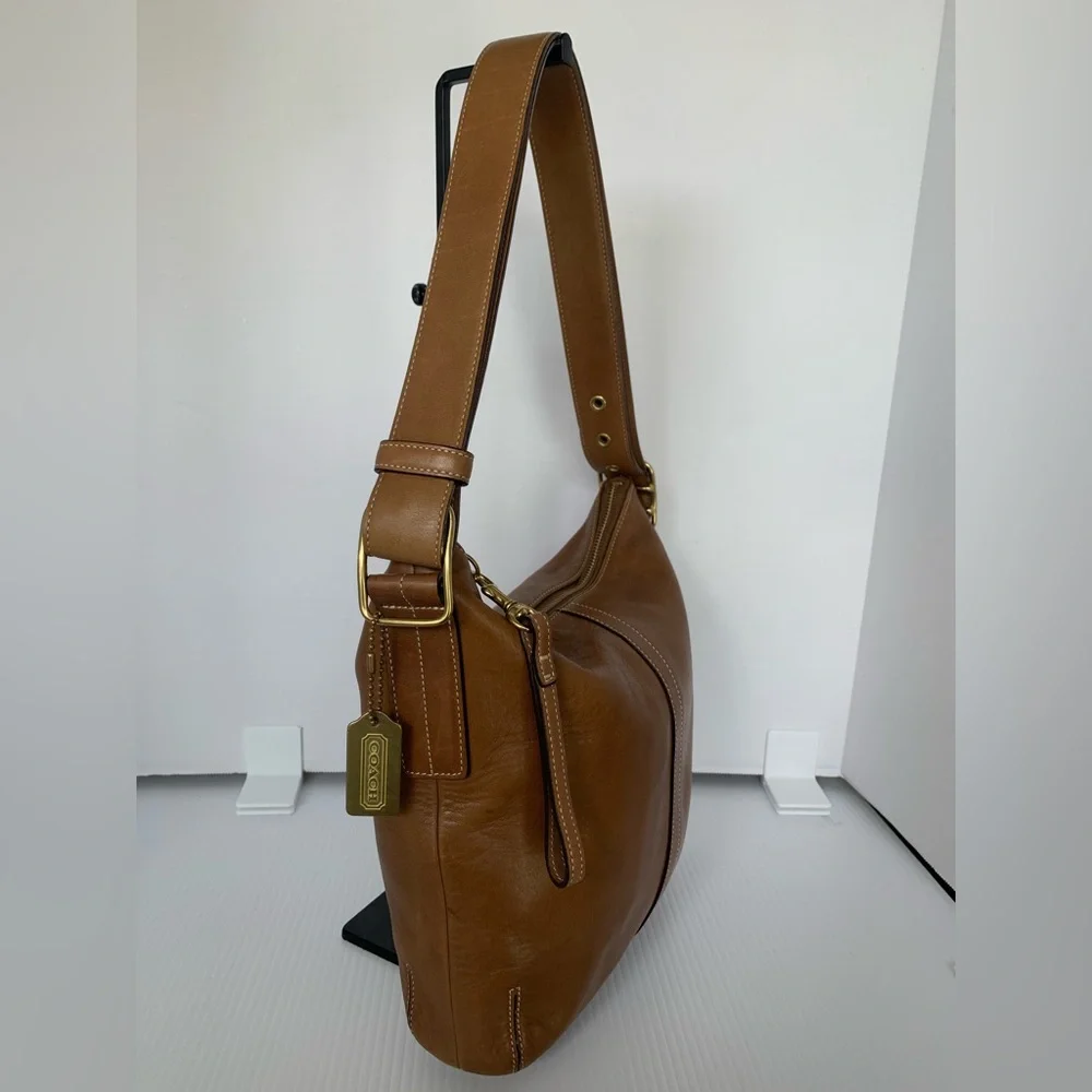 Coach Vintage Legacy Slim Duffle Shoulder Bag- ‘03 - British Tan #9326